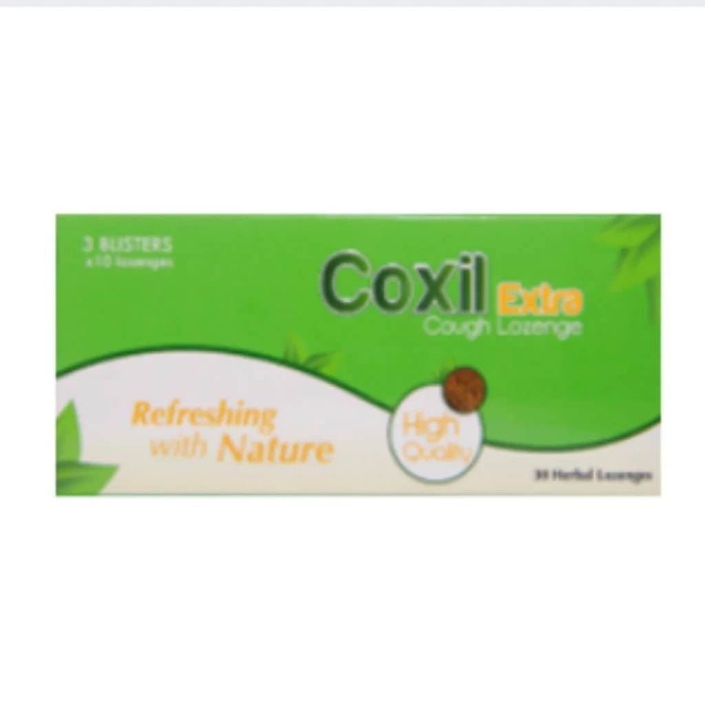 Coxil Extra (Cough Lozenge) - Phnom Penh Care Pharmacy 2ND Floor / Under CENTRAL HOSPITAL