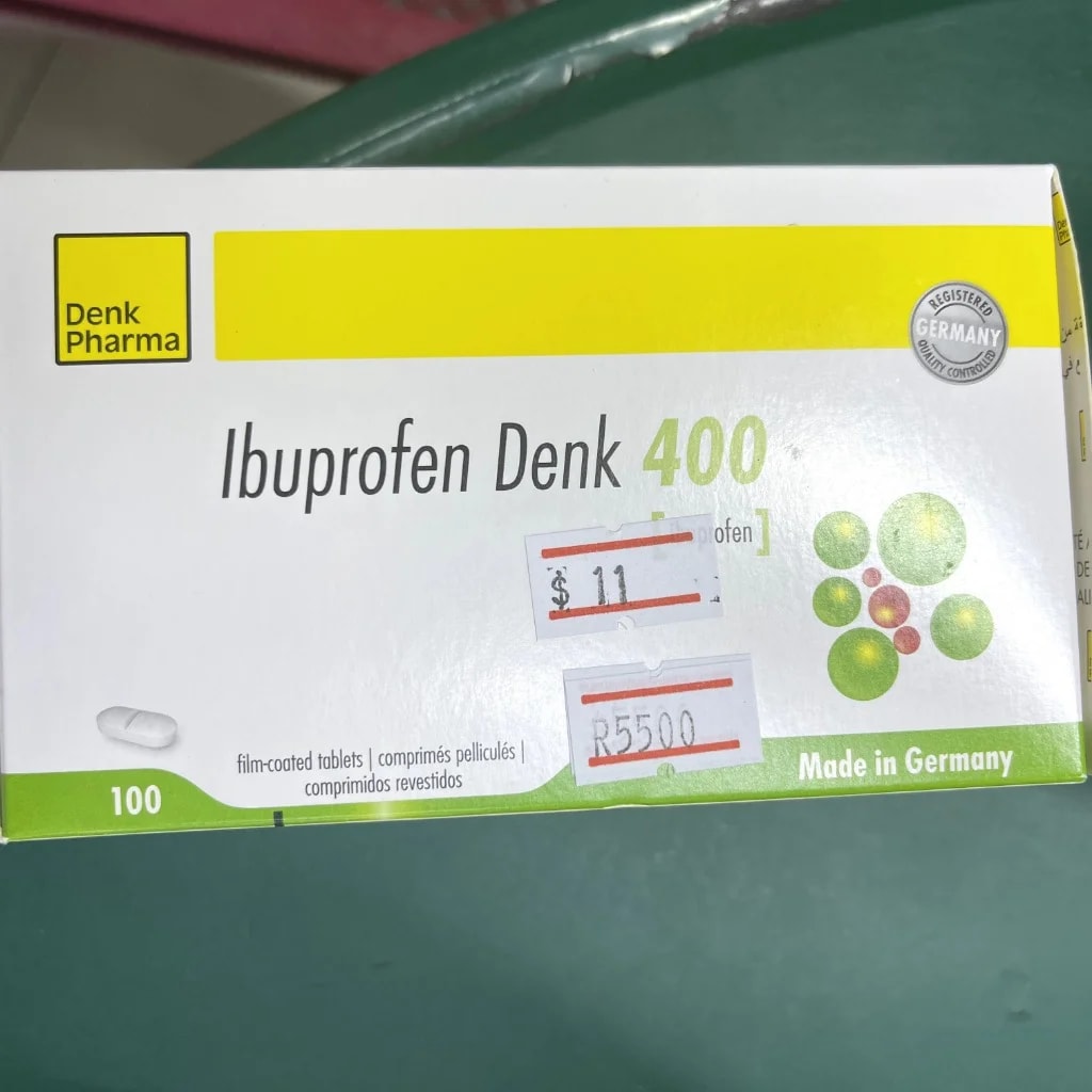 Ibuprofen Denk 400 400mg - Pharmacy Rotha 2