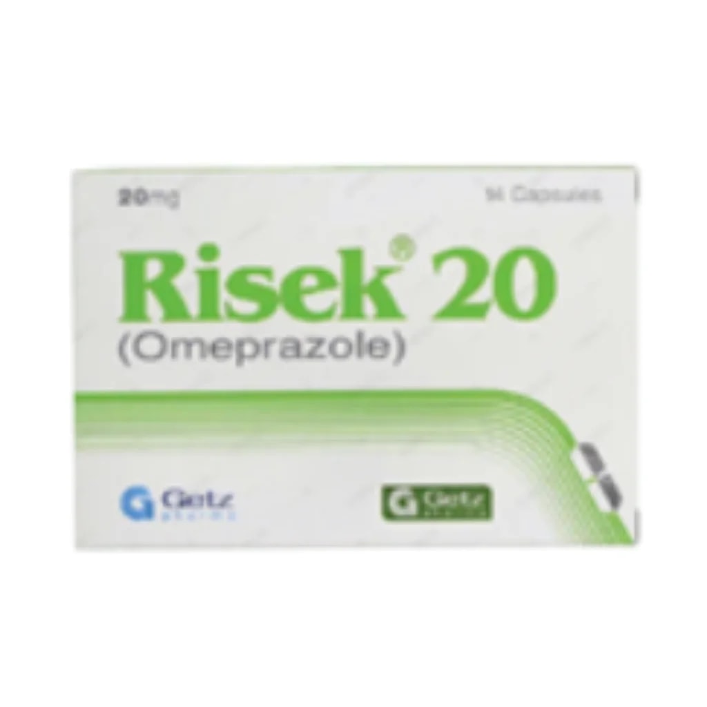 Risek 20mg (Omeprazole) Capsule 20mg - Phnom Penh Care Pharmacy 2ND Floor / Under CENTRAL HOSPITAL