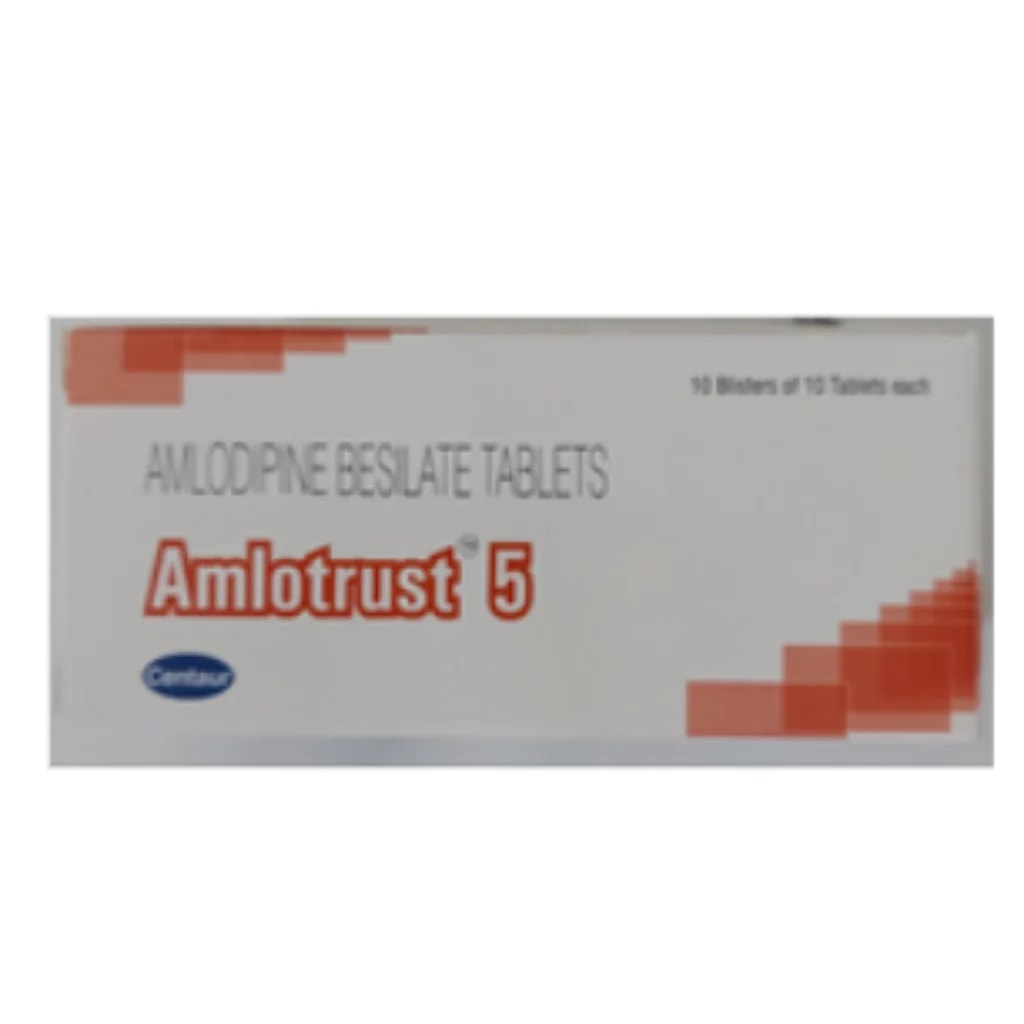 Amlotrust 5mg (Amlodipine) 5mg - Phnom Penh Care Pharmacy 2ND Floor / Under CENTRAL HOSPITAL
