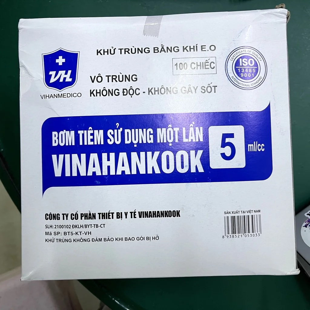 Vinahankook syringe 5ml/cc - Pharmacy Rotha 2