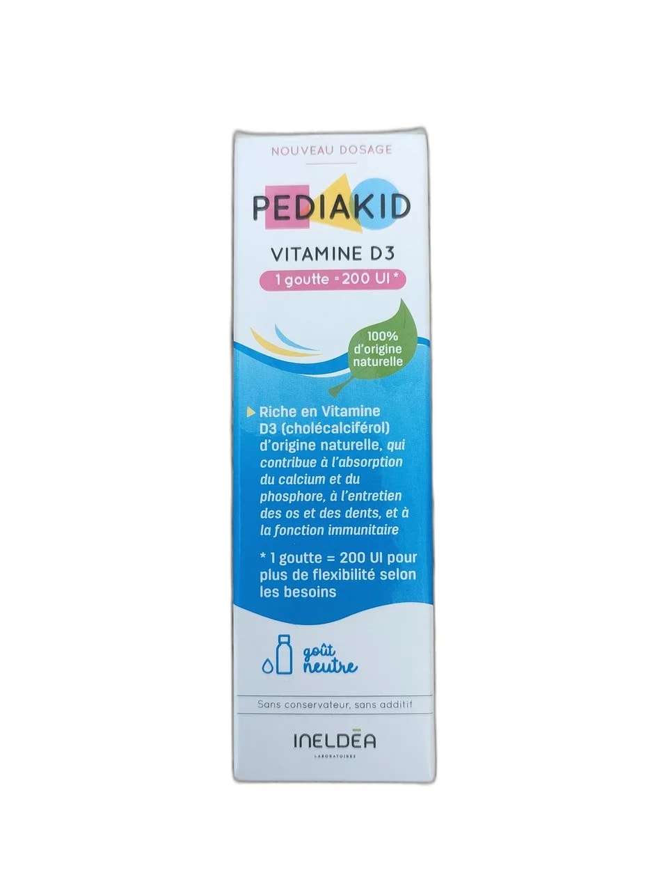 PEDI AKID VITAMINE D3 200 UI - ឱសថស្ថាន ដារ៉ារស្មីគោកចំបក់ (Dara Raksmey Kok Chambok)