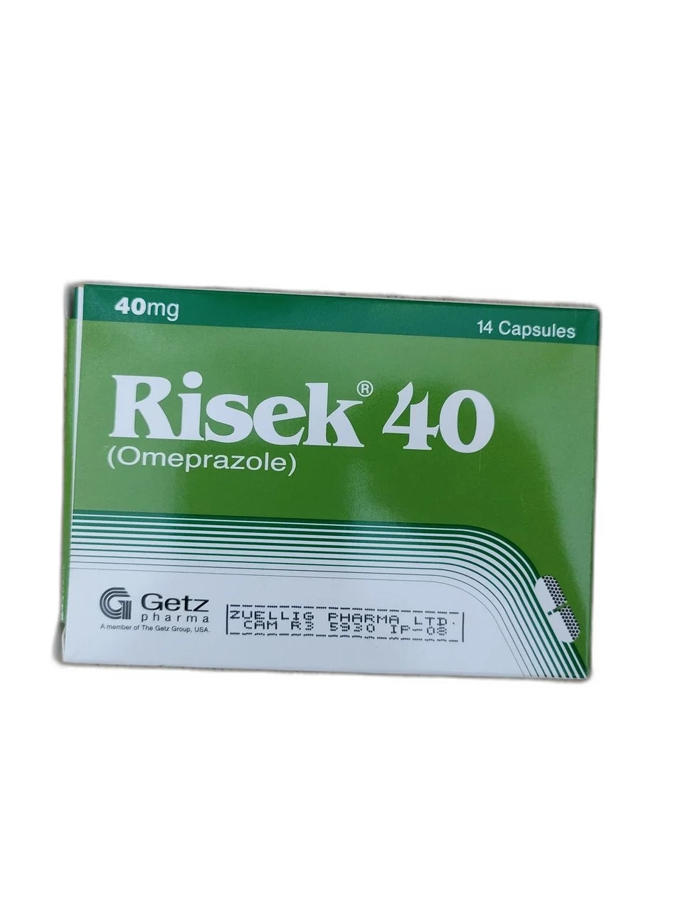 Risek 40 40mg - ឱសថស្ថាន ដារ៉ារស្មីគោកចំបក់ (Dara Raksmey Kok Chambok)