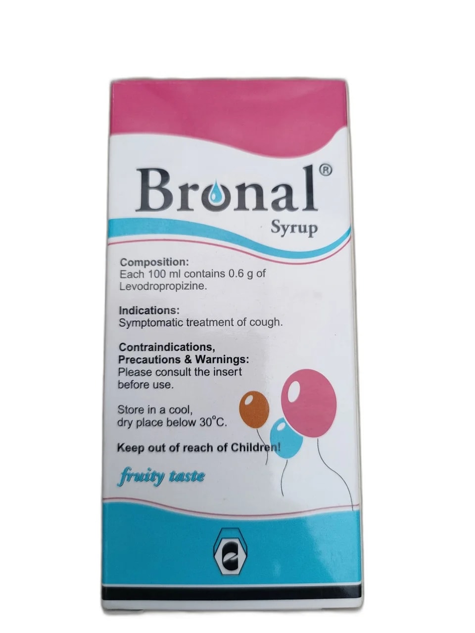 Bronal Syrup 0.6 g per 100 ml - ឱសថស្ថាន ដារ៉ារស្មីគោកចំបក់ (Dara Raksmey Kok Chambok)