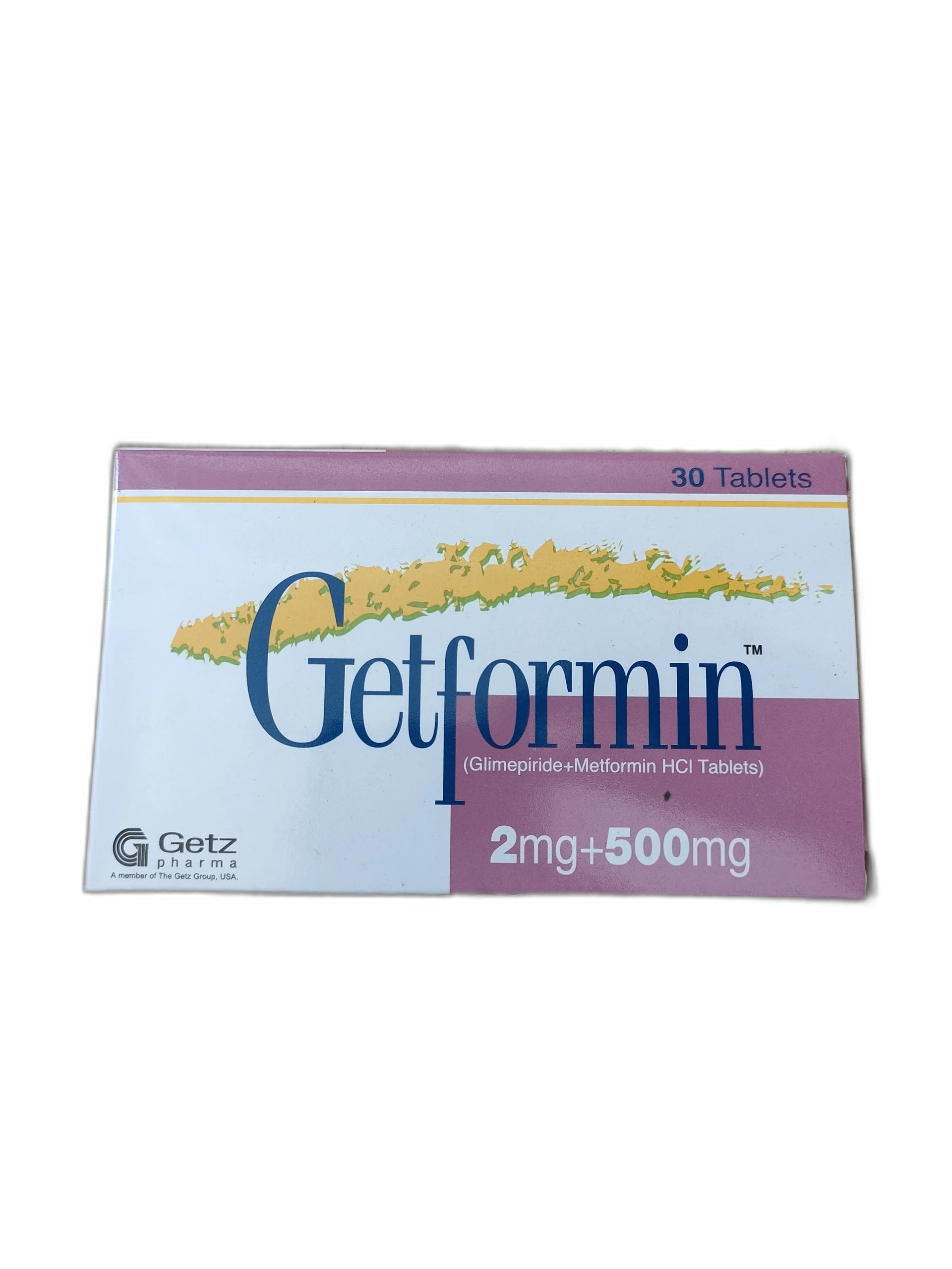 Getformimin 2mg+500mg - ឱសថស្ថាន ដារ៉ារស្មីគោកចំបក់ (Dara Raksmey Kok Chambok)
