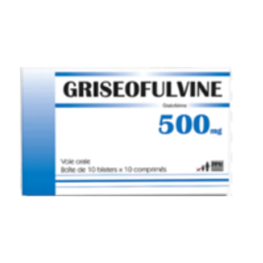 Griseo P.P.M 500mg Tablet (Griseofulvin) 500mg - Phnom Penh Care Pharmacy 2ND Floor / Under CENTRAL HOSPITAL