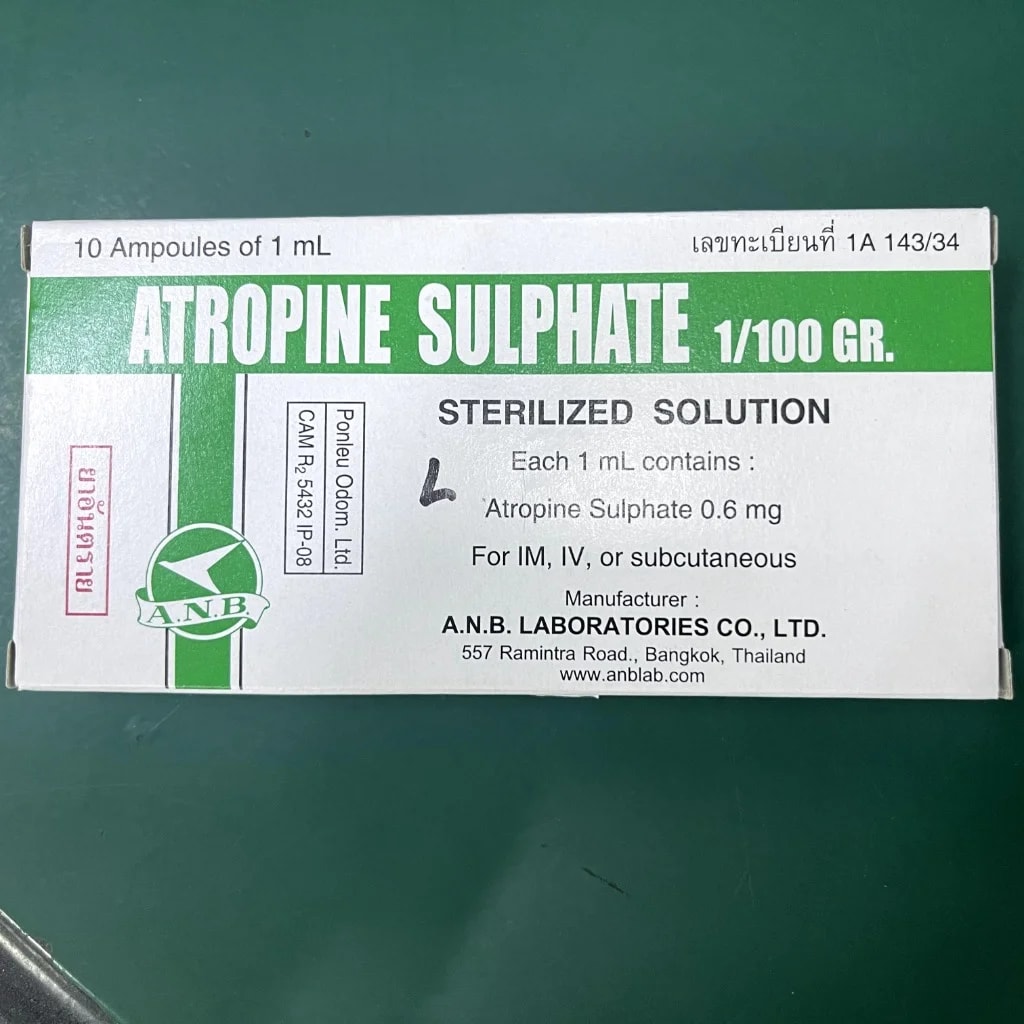 Atropine Sulphate 1ml - Pharmacy Rotha 2