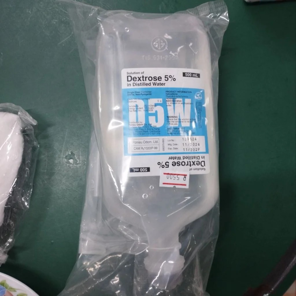 Dextrose 5% in Distilled Water 500ml - Pharmacy Rotha 2