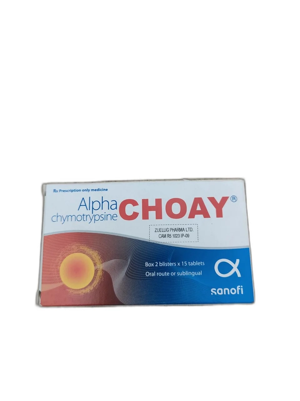 Alpha chymotrypsine CHOAY - ឱសថស្ថាន ដារ៉ារស្មីគោកចំបក់ (Dara Raksmey Kok Chambok)