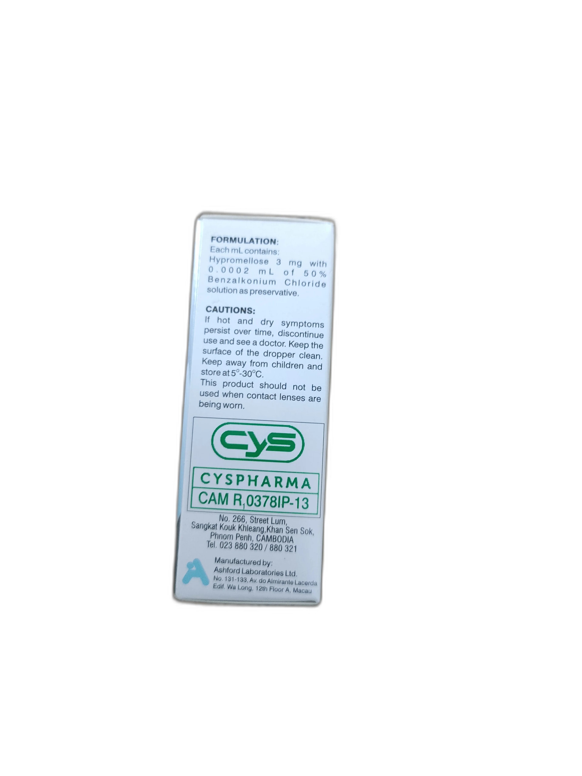 CYS 3 mg - ឱសថស្ថាន ដារ៉ារស្មីគោកចំបក់ (Dara Raksmey Kok Chambok)