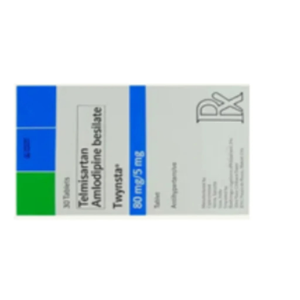 Twynsta 80/5mg (Telmisartan 80mg/Amlodipin 5mg) 80/5mg - Phnom Penh Care Pharmacy 2ND Floor / Under CENTRAL HOSPITAL