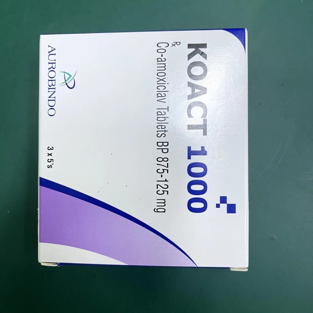 Koact 1000 875mg-125mg - Pharmacy Rotha 2