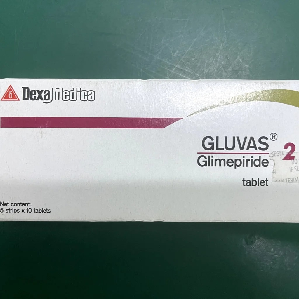 Gluvas Glimepiride 2 2mg - Pharmacy Rotha 2