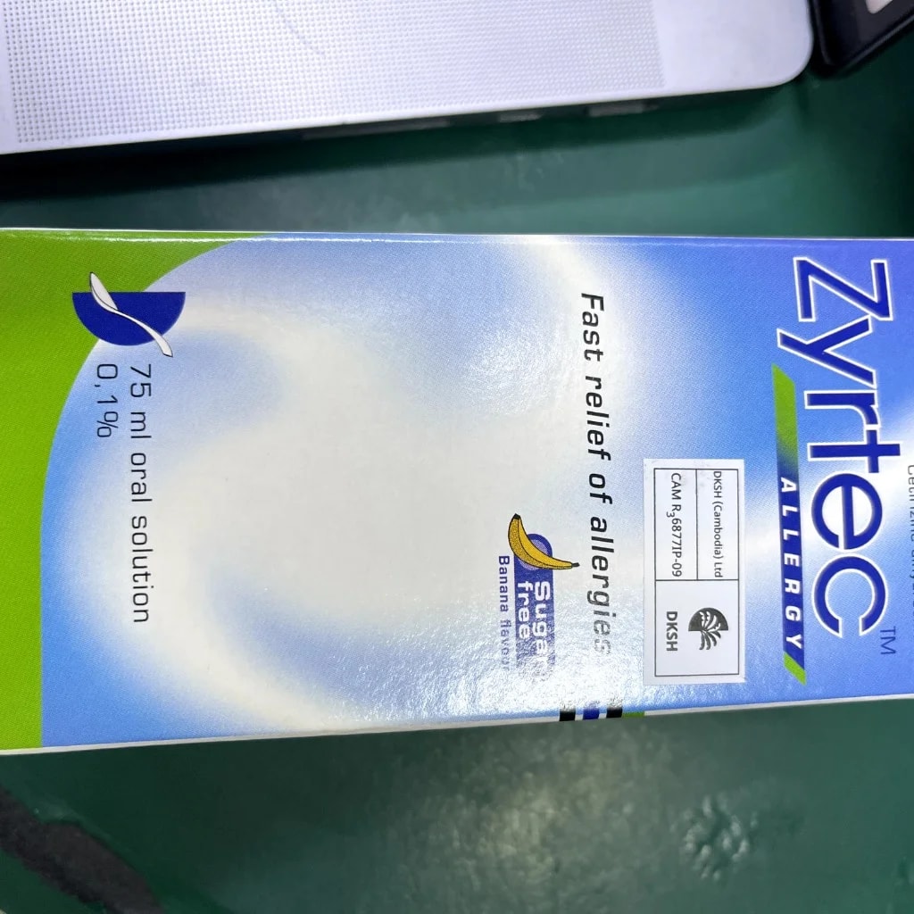 Zyrtec Allergy 75ml - Pharmacy Rotha 2