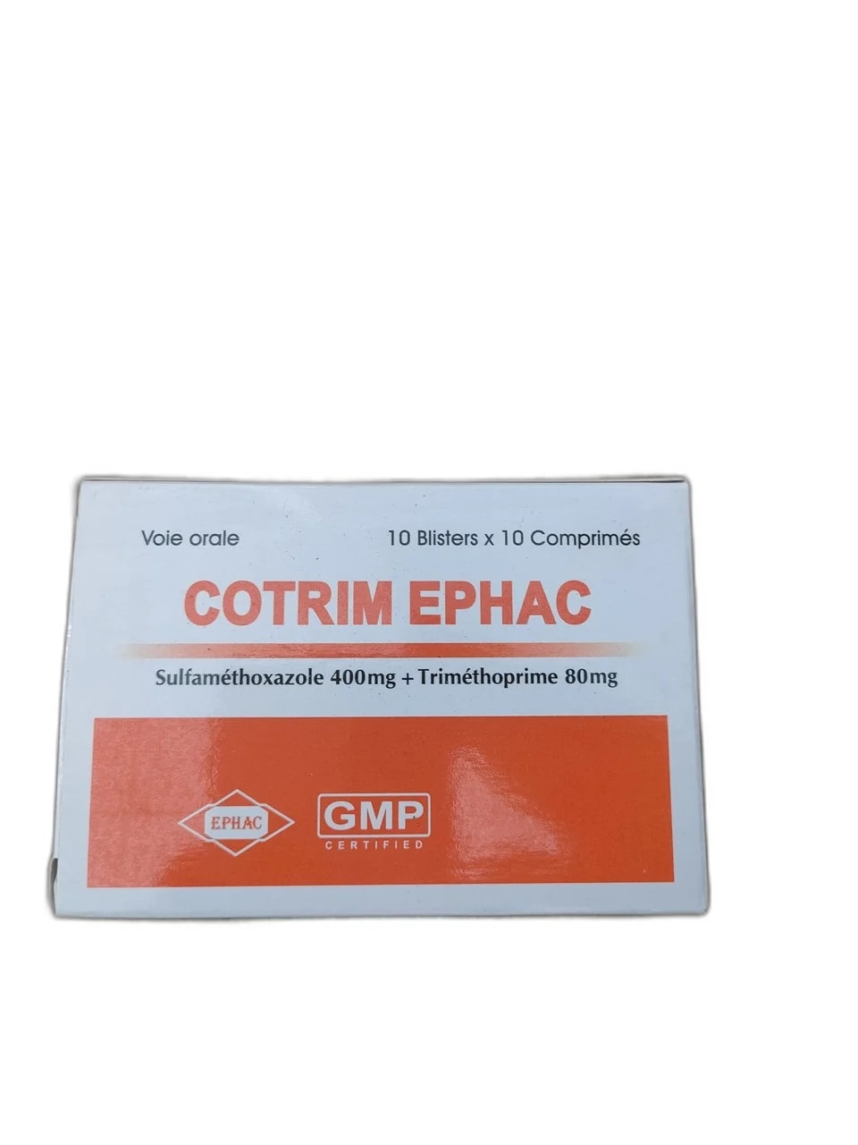 COTRIM EPHAC Sulfamethoxazole 400mg + Trimethoprim 80mg - ឱសថស្ថាន ដារ៉ារស្មីគោកចំបក់ (Dara Raksmey Kok Chambok)
