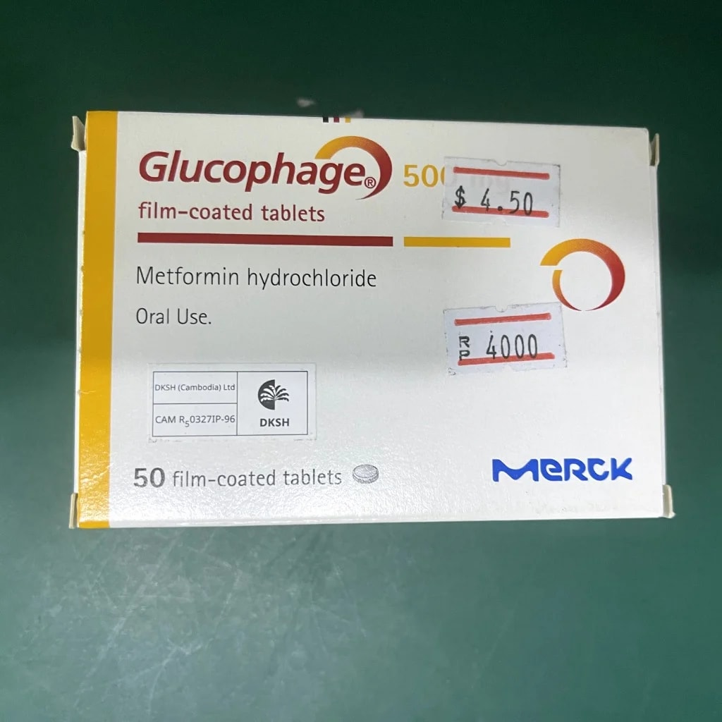 Glucophage 500 500mg - Pharmacy Rotha 2