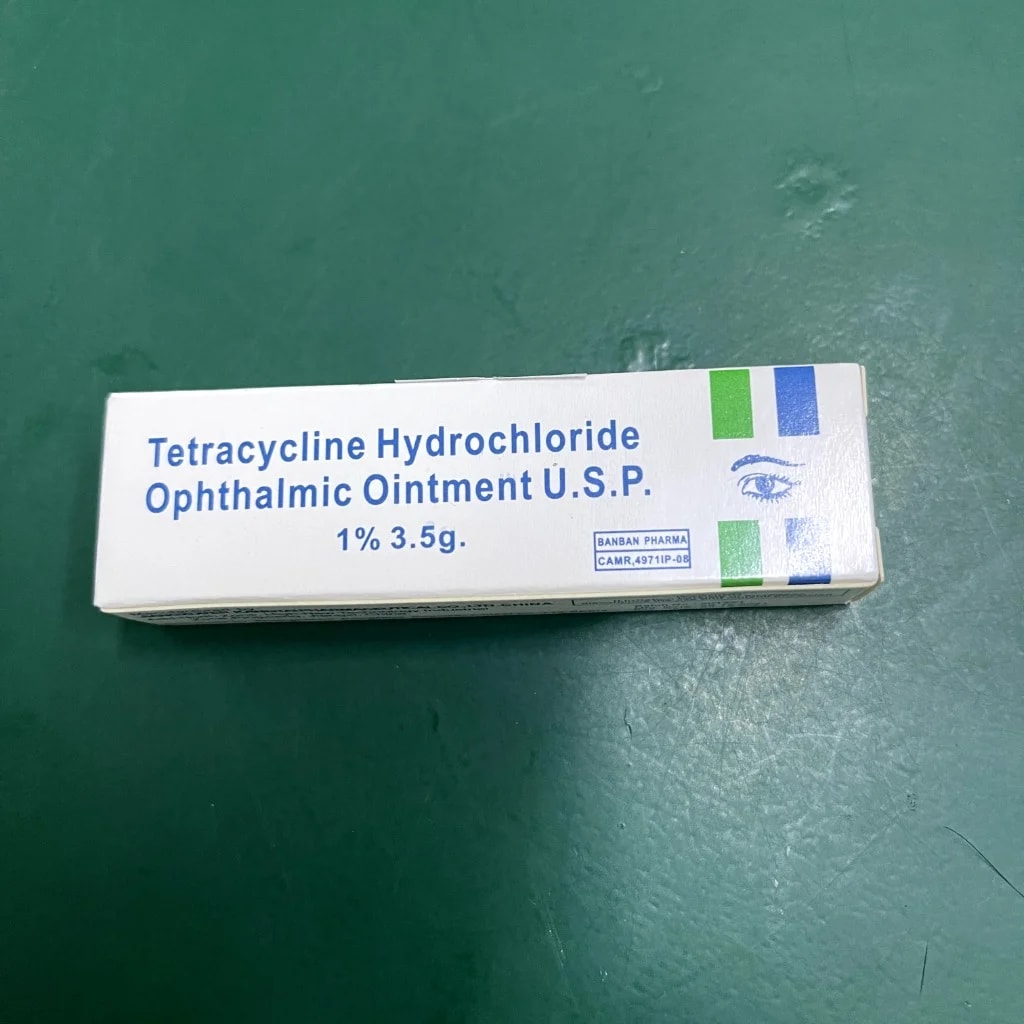 Tetracycline Hydrochloride Ophtalmic ointment U.S.P. 1% 3.5g - Pharmacy Rotha 2