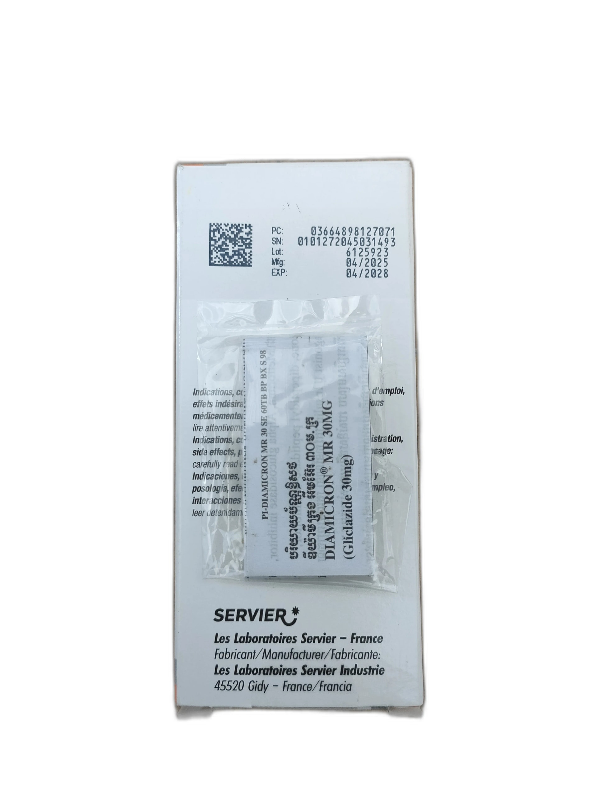 DIAMICRON® MR 30MG - ឱសថស្ថាន ដារ៉ារស្មីគោកចំបក់ (Dara Raksmey Kok Chambok)