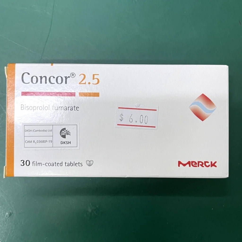 Concor 2.5 (Bisoprolol Fumarate) - Pharmacy Rotha 2
