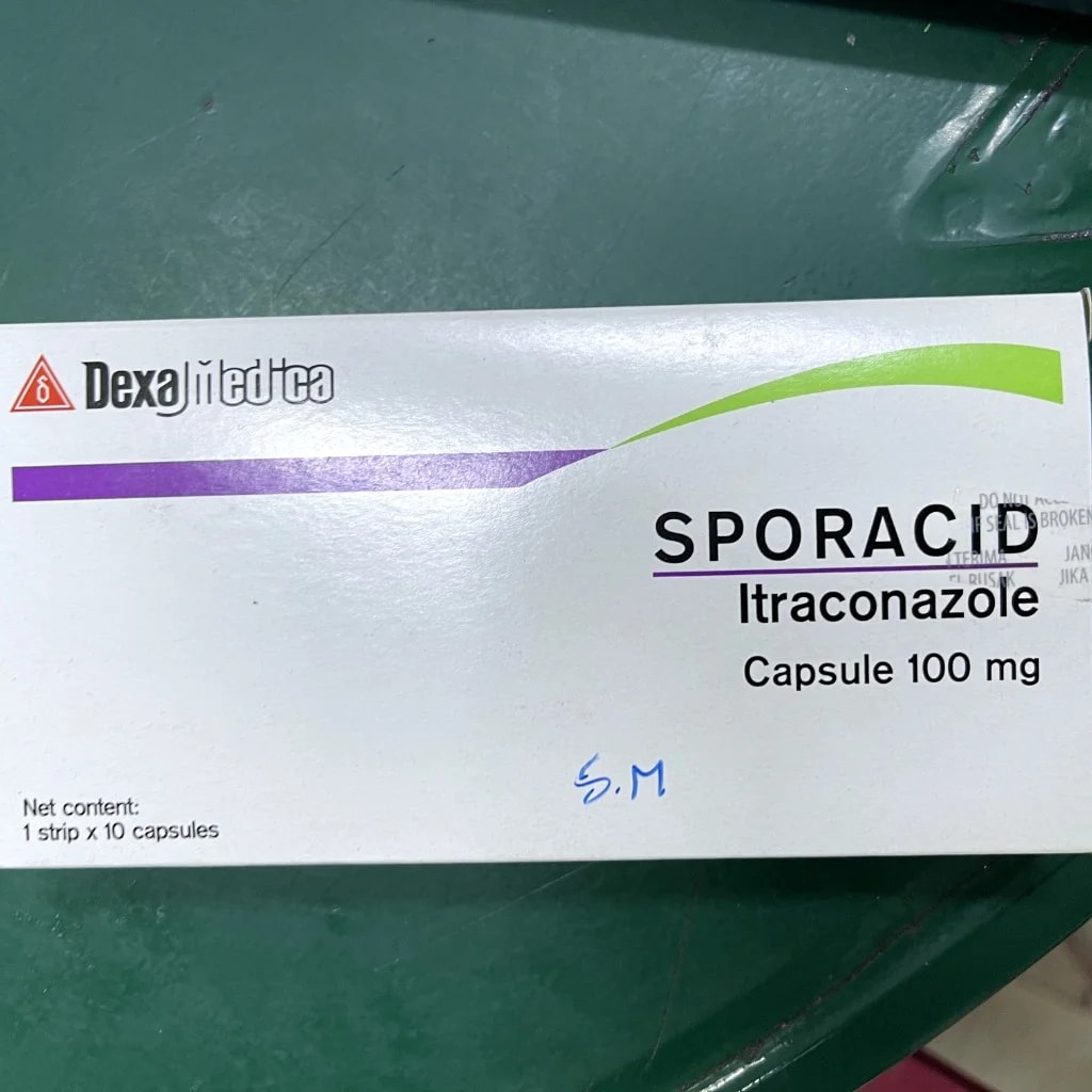 Sporacid Itraconzaole 100mg - Pharmacy Rotha 2