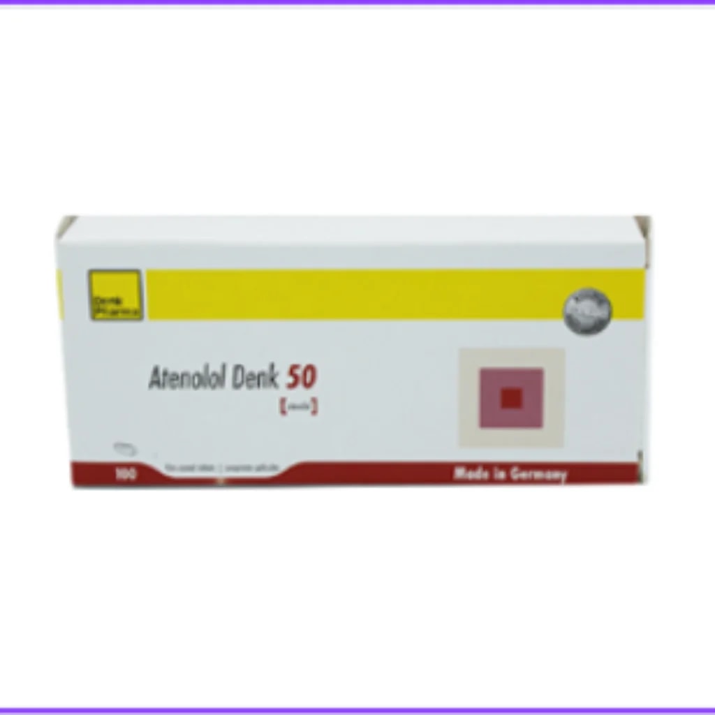 Atenolol Denk 50mg (Atenolol) 50mg - Phnom Penh Care Pharmacy 2ND Floor / Under CENTRAL HOSPITAL