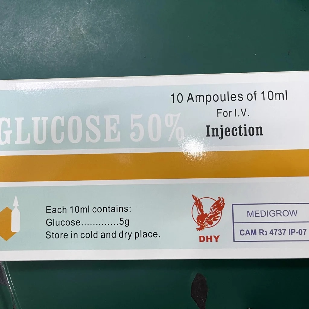 Glucose 50% 10ml - Pharmacy Rotha 2