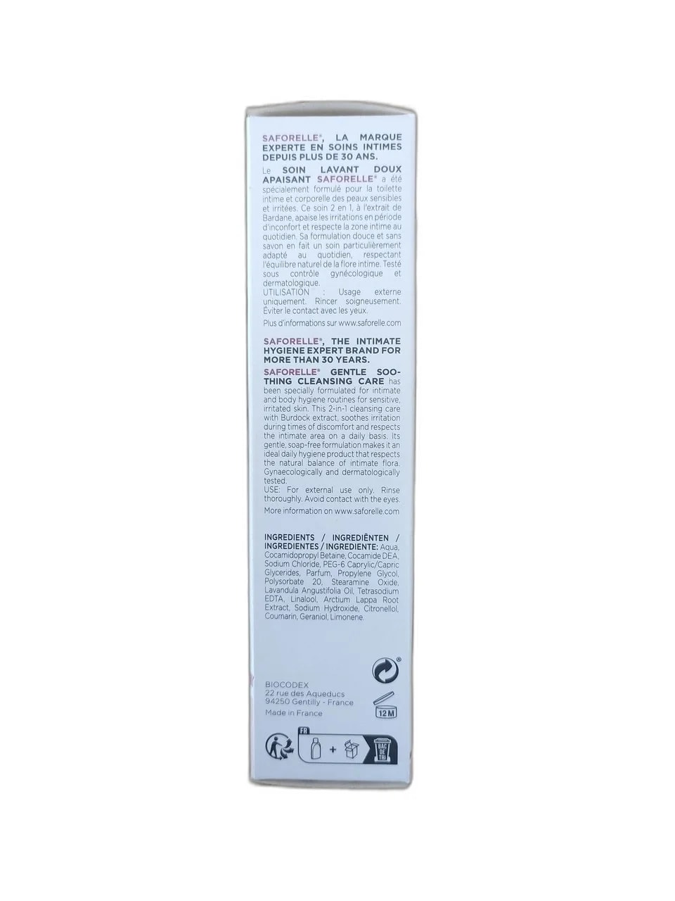 SAFORELLE® THE INTIMATE SOOTHING CLEANSING CARE - ឱសថស្ថាន ដារ៉ារស្មីគោកចំបក់ (Dara Raksmey Kok Chambok)