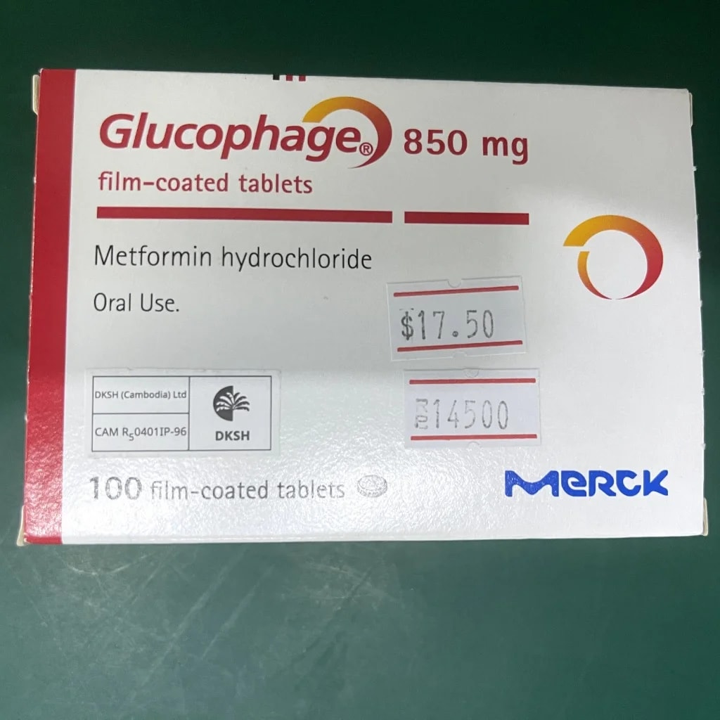 Glucophage 850 850mg - Pharmacy Rotha 2
