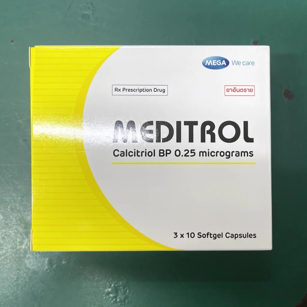 Meditrol Calcitriol BP 0.25 Micrograms - Pharmacy Rotha 2
