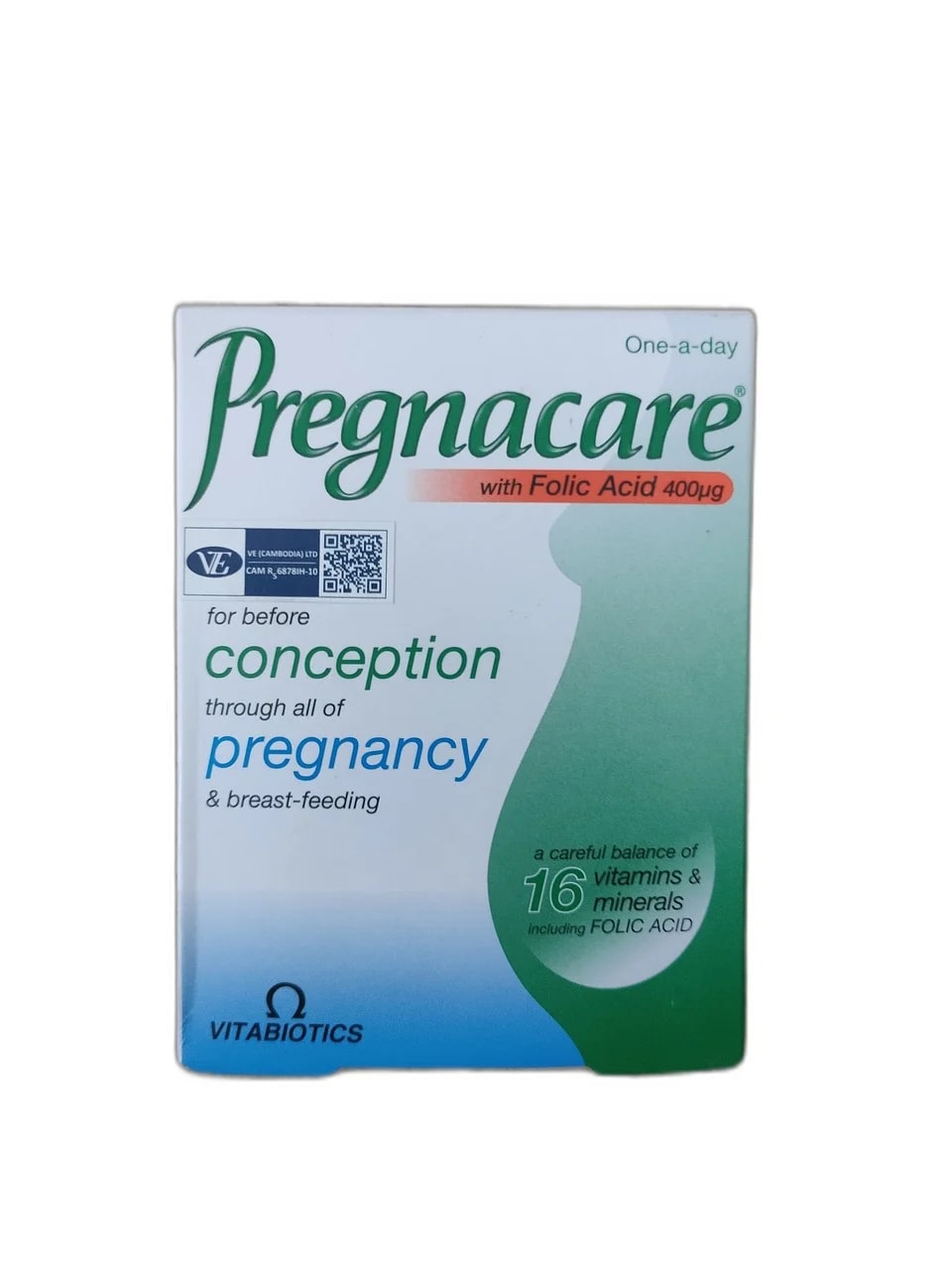 Pregnacare 400μg - ឱសថស្ថាន ដារ៉ារស្មីគោកចំបក់ (Dara Raksmey Kok Chambok)