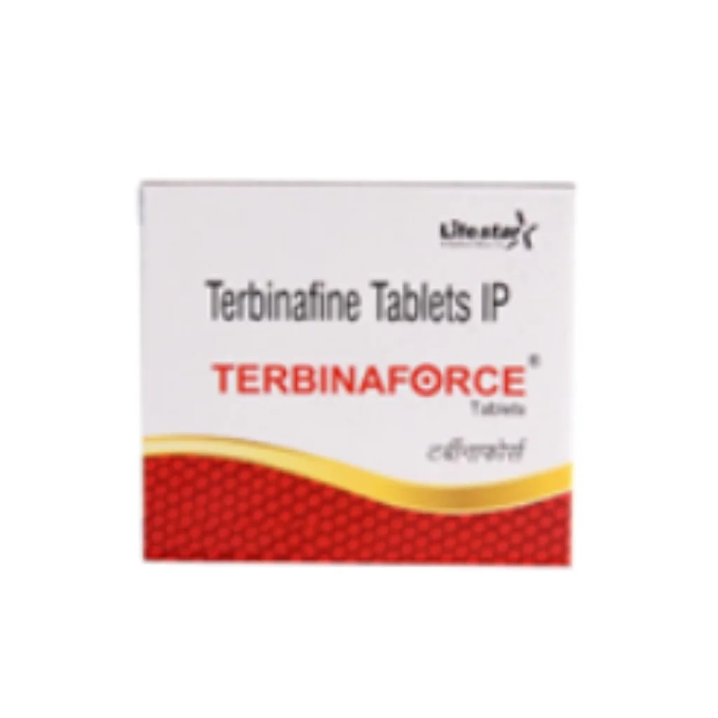 Terbinaforce 250mg (Terbinafine) 250mg - Phnom Penh Care Pharmacy 2ND Floor / Under CENTRAL HOSPITAL