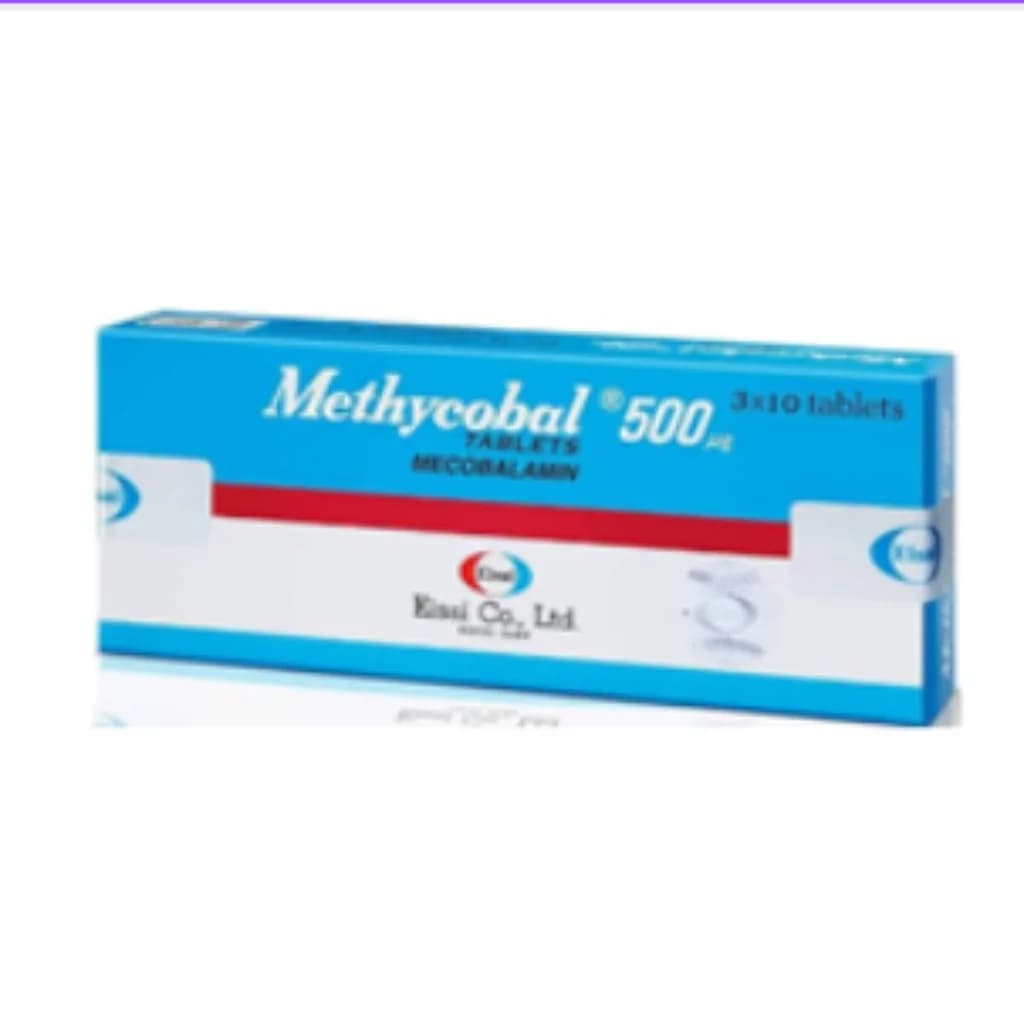 Methycobal 500mg (Mecobalamin) 500mg