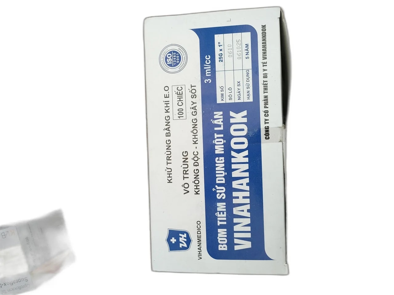 BƠM TIÊM KHÍ KHÔNG GÂY LẤN 3 ml/cc - ឱសថស្ថាន ដារ៉ារស្មីគោកចំបក់ (Dara Raksmey Kok Chambok)