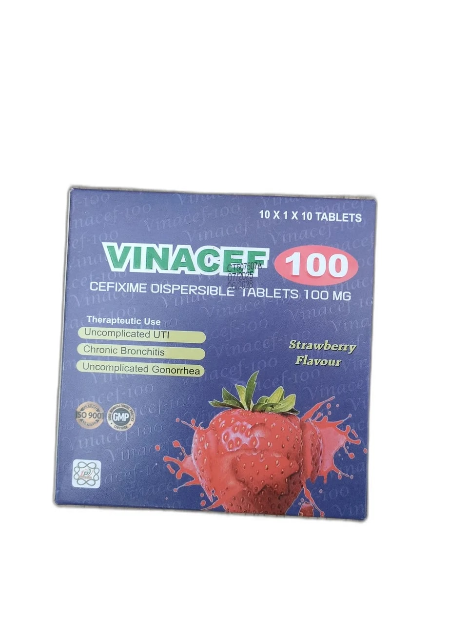 VINACEF 100 100mg - ឱសថស្ថាន ដារ៉ារស្មីគោកចំបក់ (Dara Raksmey Kok Chambok)